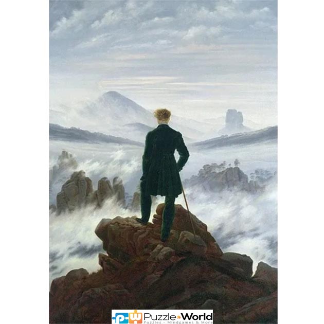 Caspar David Friedrich: Wanderer Above the Sea of Fog