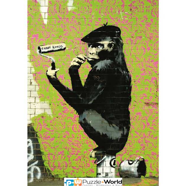 Banksy: Roller Chimp