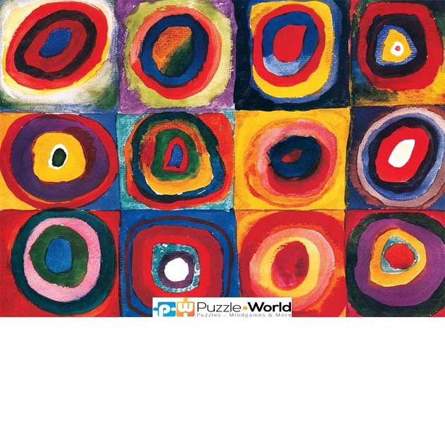 Wassily Kandinsky: Color study of squares