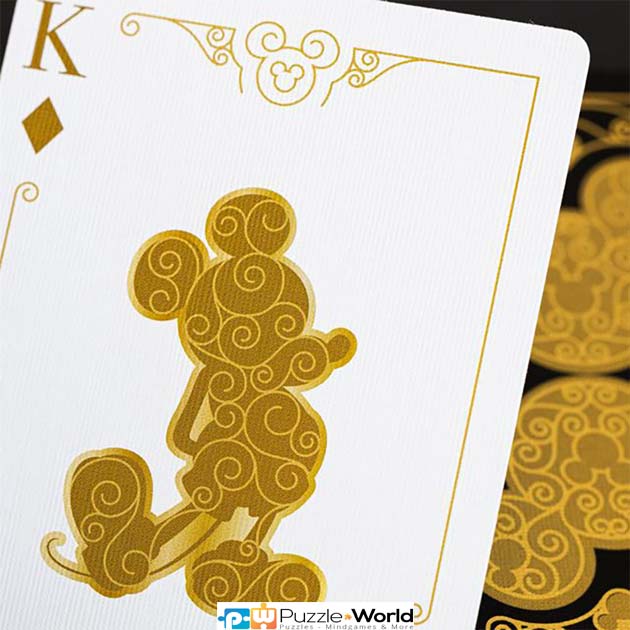 Playnig Cards: Black and Gold Mickey - Image 3