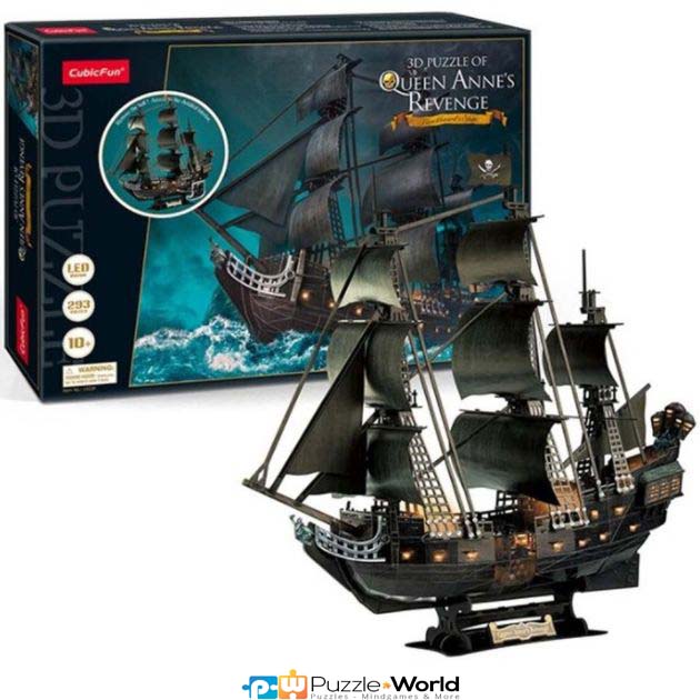 The Queen Anne`s Revenge (LED Inside - 293 pcs)