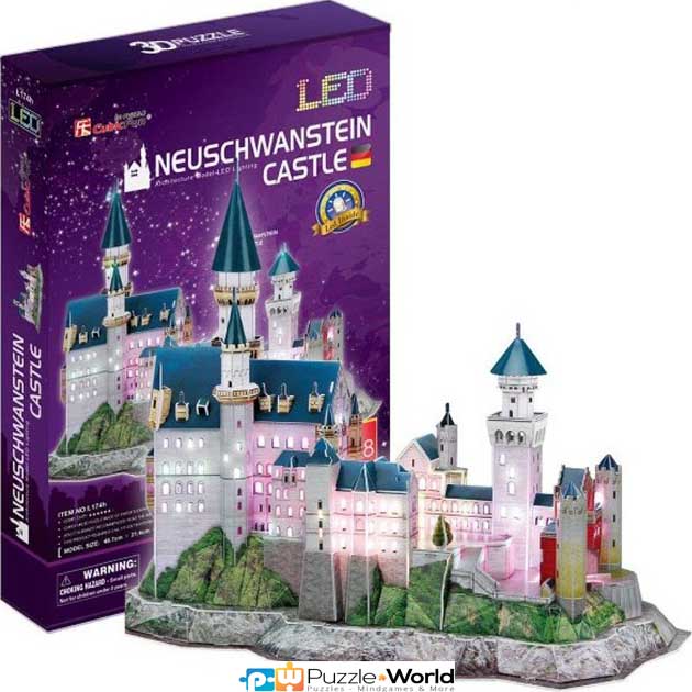 Neuschwanstein Castle (LED Inside - 128 pcs)