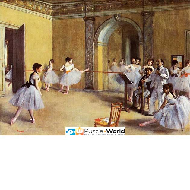 Edgar Degas: The Dance Foyer At The Opera