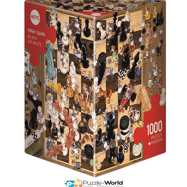 Degano: Black Or White (Triangular Box - 1000 pcs)