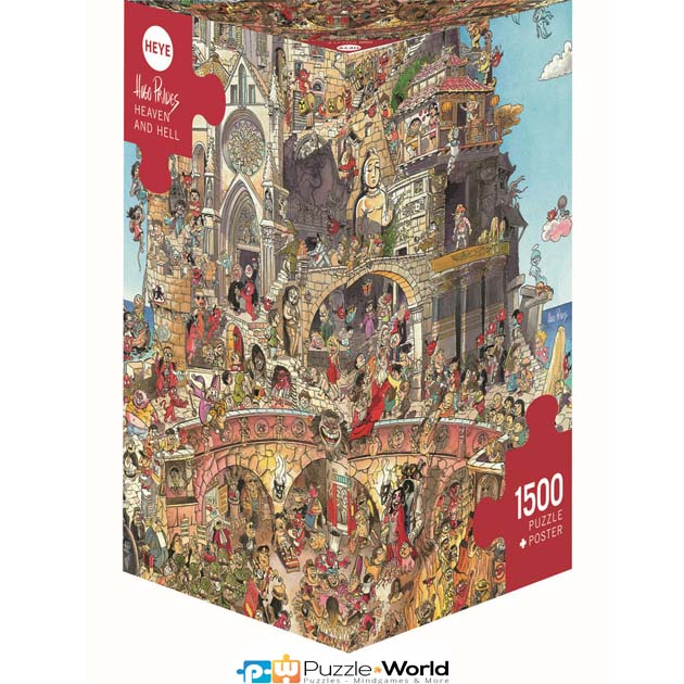 Heaven and Hell (Triangular Box - 1500 pcs)