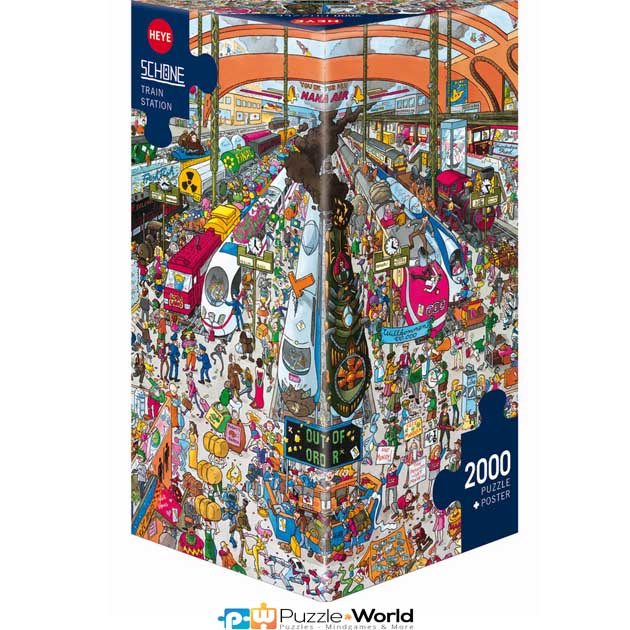 Train Station Schone (Triangular Box - 2000 ocs)