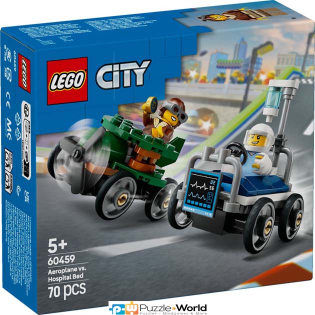 Lego City: Airplane vs. Hospital Bed (70 pcs)