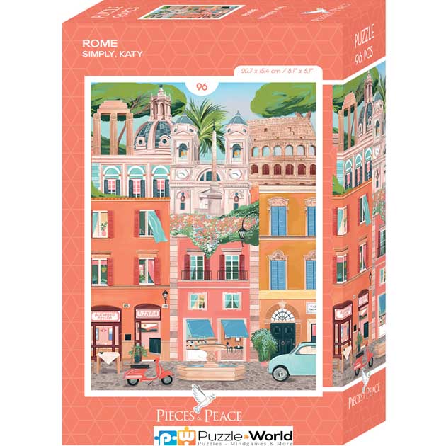 Simply, Katy: Rome (Mini Puzzle - 96pcs)