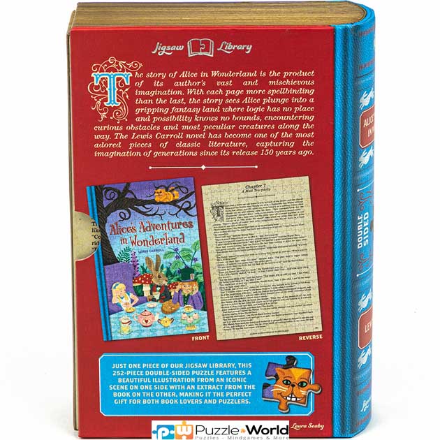 Alice In Wonderland - Double Sided (252 pcs) - Image 2