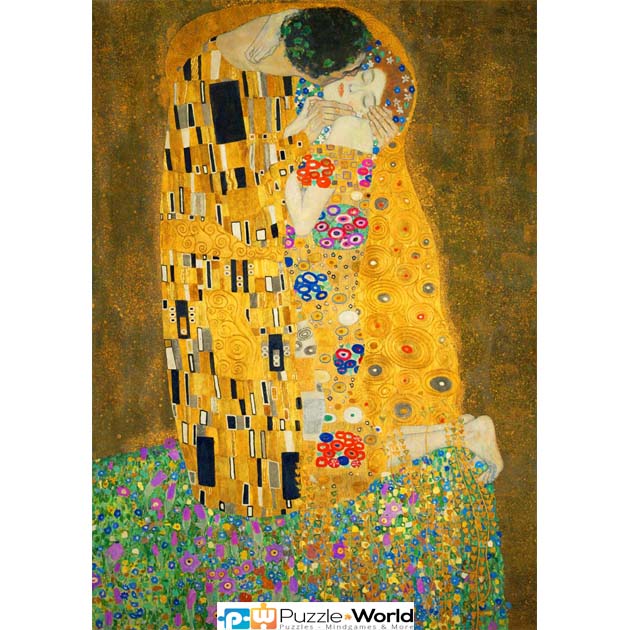 Gustav Klimt: The Kiss, 1908
