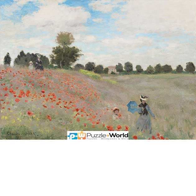 Claude Oscar Monet: Poppy Field, 1873