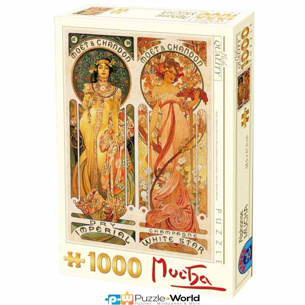 Alphonse Mucha: Moet and Chandon Cremand Imperial