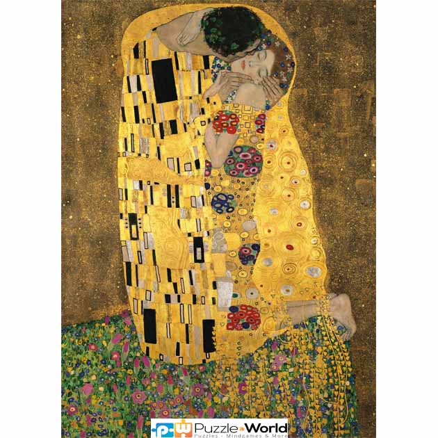 Gustav Klimt: The Kiss, 1908
