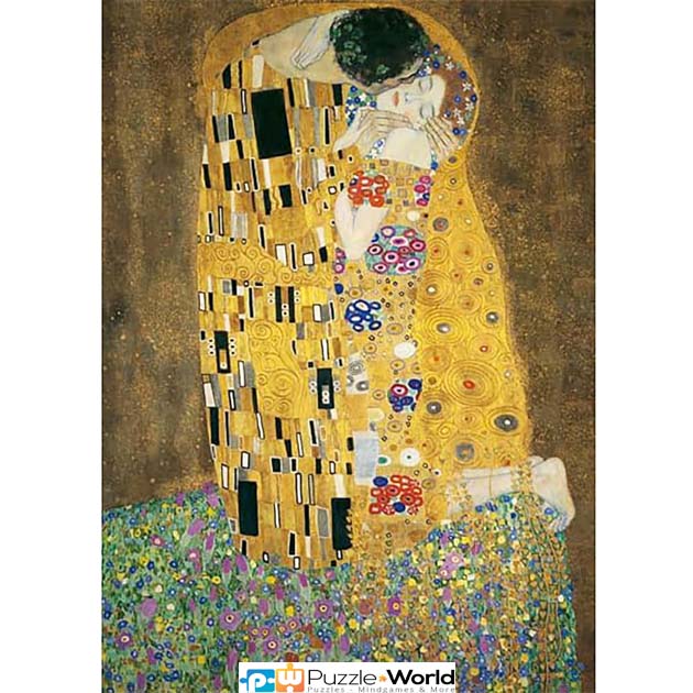 Gustav Klimt: The Kiss, 1908