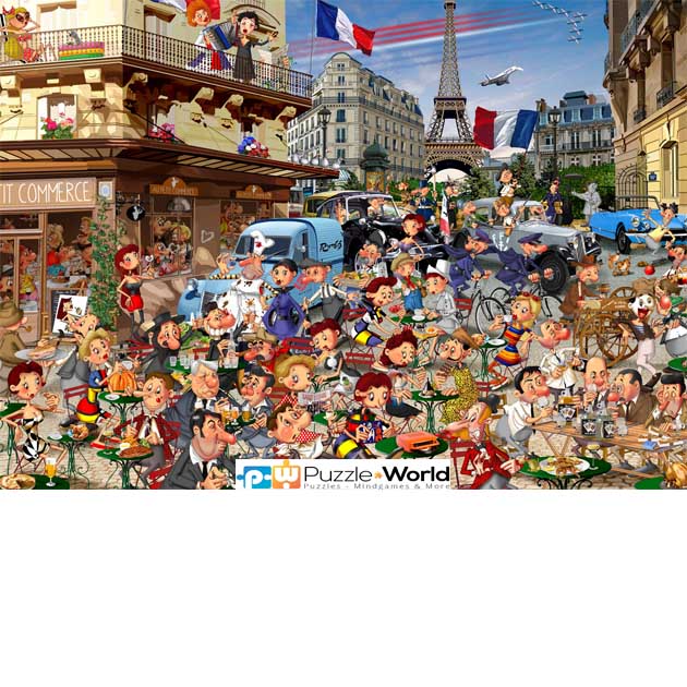 François Ruyer: La Cour des Miracles! - Les 30 Glorieuses (2X500 pcs) - Image 3