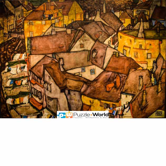 Egon Schiele: Crescent Of Houses