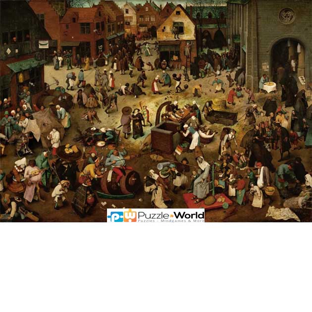 Pieter Bruegel The Elder: The Fight Between Carnival And Lent