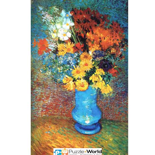 Vincent van Gogh: Flowers in a Blue Vase