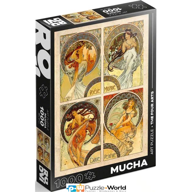 Alphonse Mucha: The Four Arts