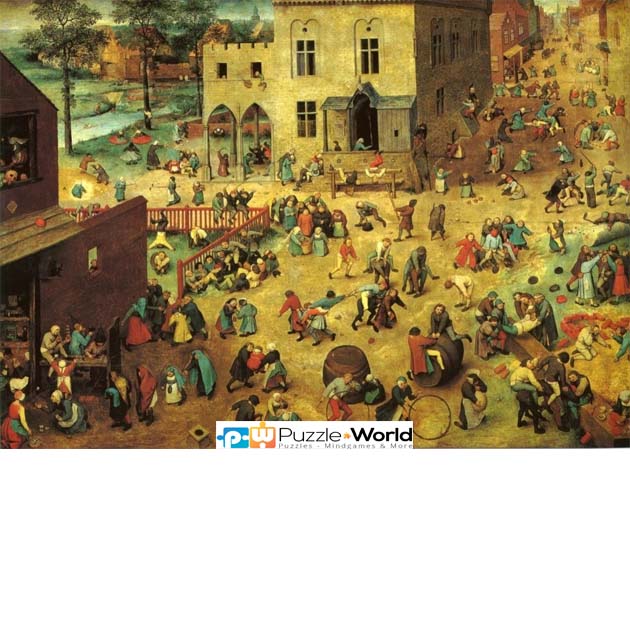Pieter Bruegel The Elder: The Children’s Games, 1560
