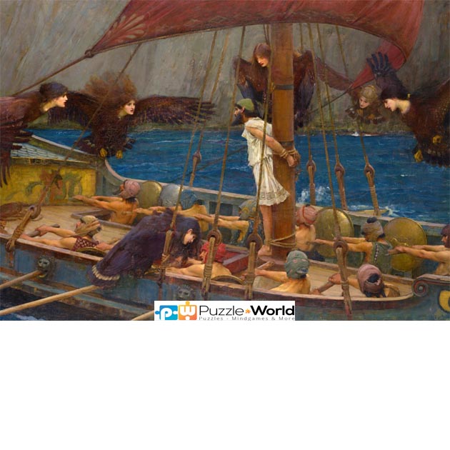John William Waterhouse: Odysseus and The Sirens (2000 pcs)
