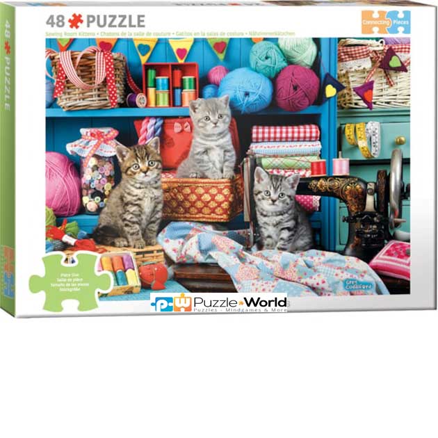 Sewing Room Kittens (48 pcs)