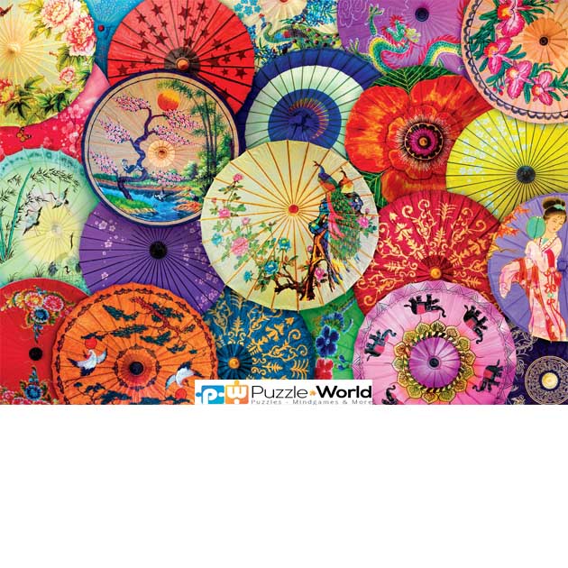 Asian Oil-Paper Umbrellas