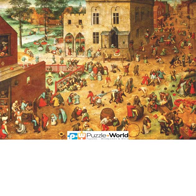 Pieter Bruegel The Elder: The Children’s Games, 1560