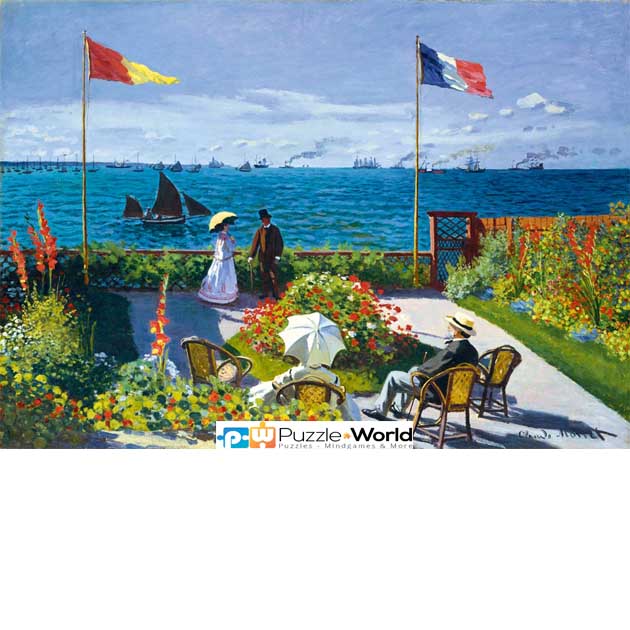 Claude Oscar Monet: Garden at Sainte-Adresse