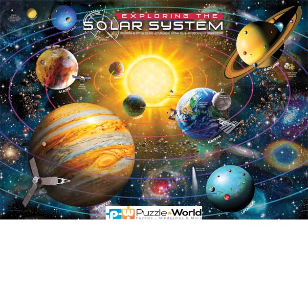 Exploring the Solar System (200 pcs)