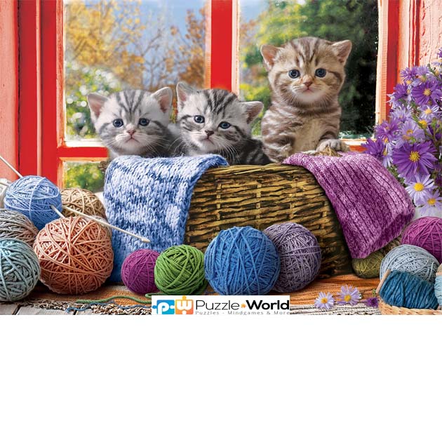 Knittin' Kittens (500 pcs)