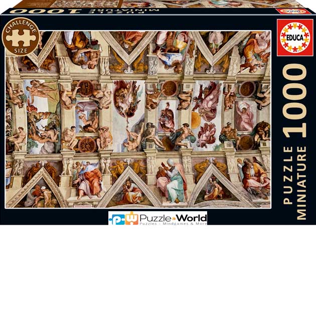 Buonarroti Michelangelo: Sistine Chapel (Miniature)