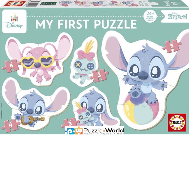 Baby Puzzle – Stitch 5 in 1 (19 pcs)