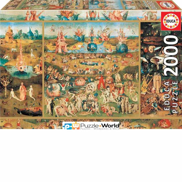 Ηieronymus Βosch: Triptych The Garden of Earthly Delights (2000 pcs)