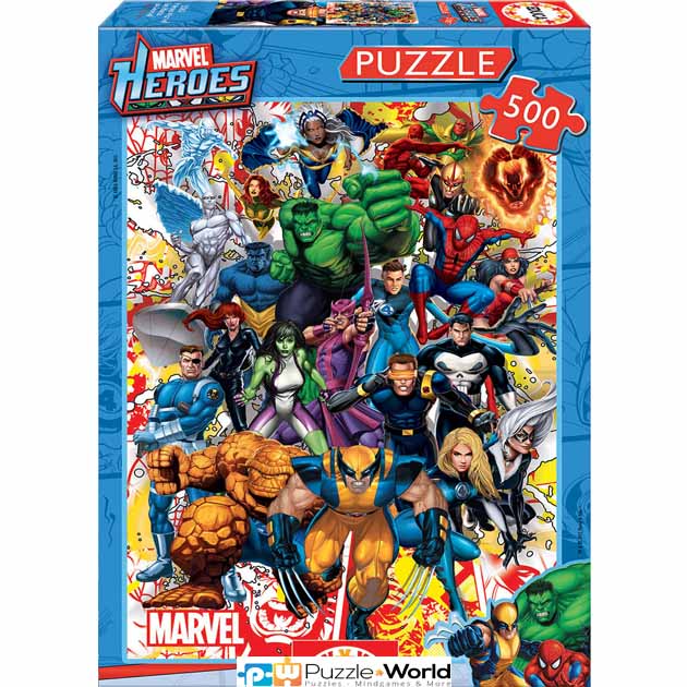 Marvel Heroes (500 pcs)