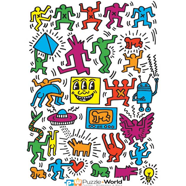 Keith Haring: Collage