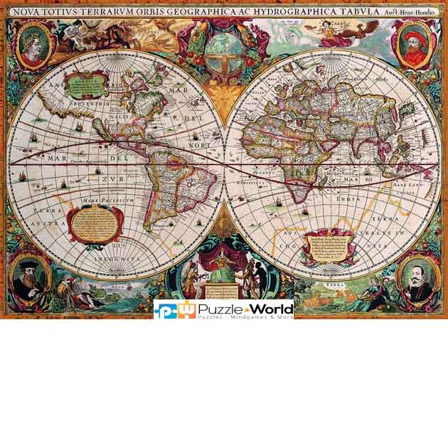 Antique World Map (2000 pcs)
