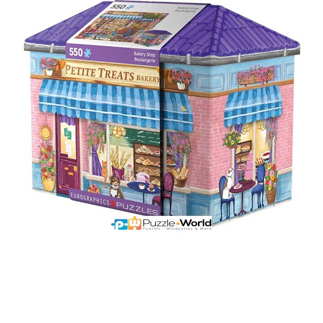 Bakery Shop (550 pcs in a metal tin shaped box)