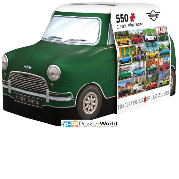 Mini Cooper (550 pcs in a metal tin shaped box)