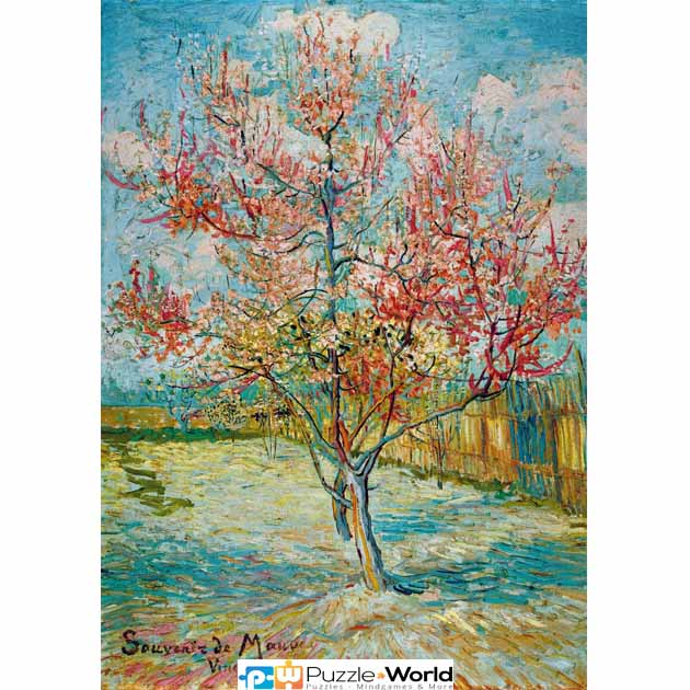 Vincent van Gogh: Pink Peach Trees (Souvenir de Mauve), 1888