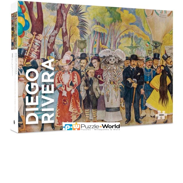 Diego Rivera: Dream of a Sunday Afternoon in Alameda Park (Panorama)