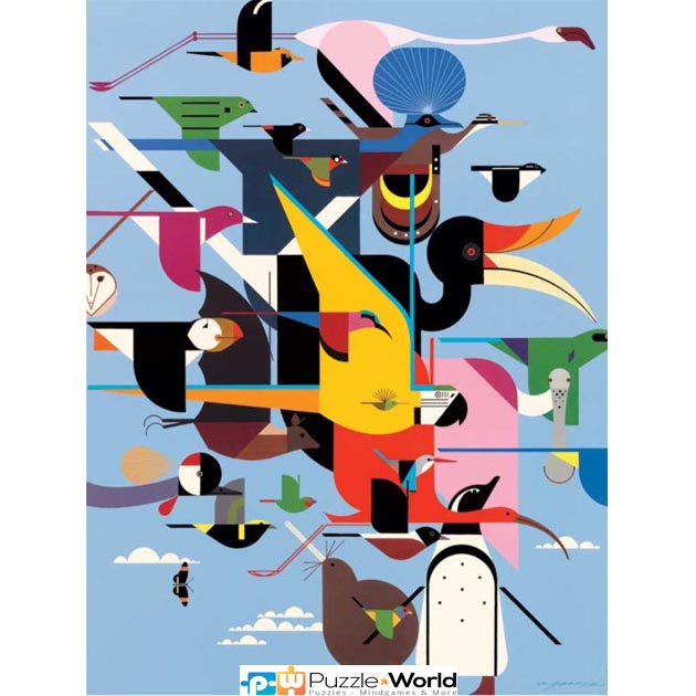 Charley Harper: Wings of the World (300 pcs)