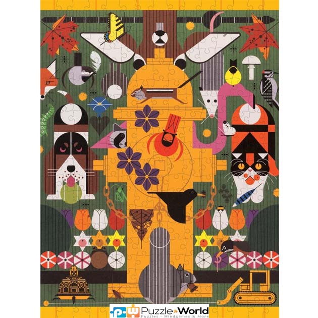 Charley Harper: Biodiversity in the Burbs (300 pcs) - Image 2