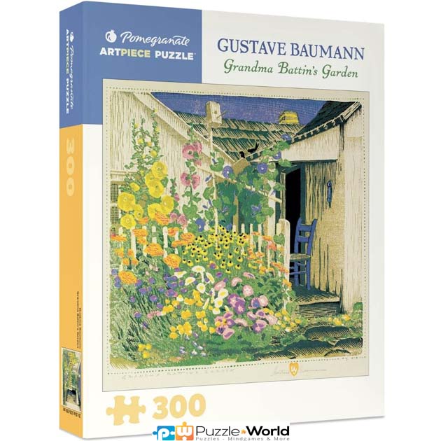 Gustave Baumann: Grandma Battin's Garden (300 pcs)