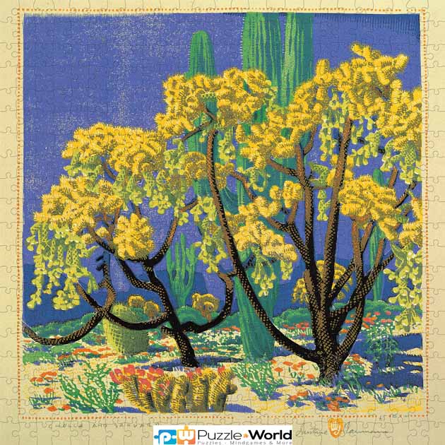 Gustave Baumann: Cholla and Sahuaro (500 pcs) - Image 2