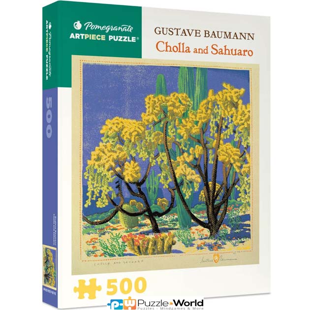 Gustave Baumann: Cholla and Sahuaro (500 pcs)