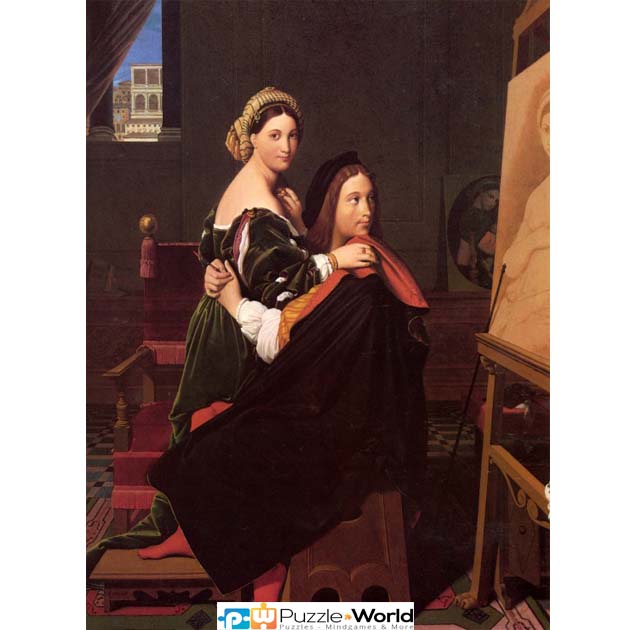 Jean-Auguste-Dominique Ingres: Raphaël and the Fornarina (2000 pcs)
