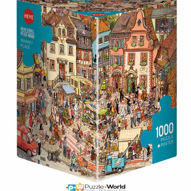 Market Place (Triangular Box - 1000 pcs)