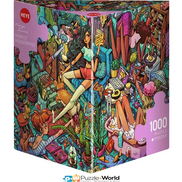 Homely Housemates (Triangular Box - 1000 pcs)