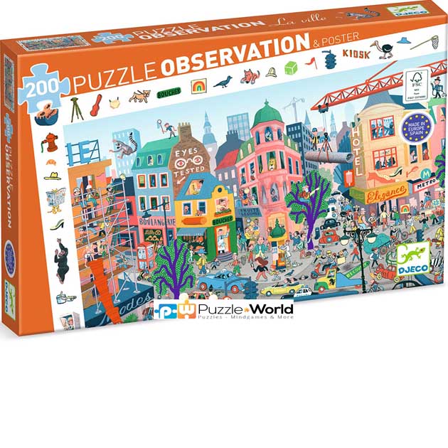 Puzzle Observation: La Ville (200pcs)
